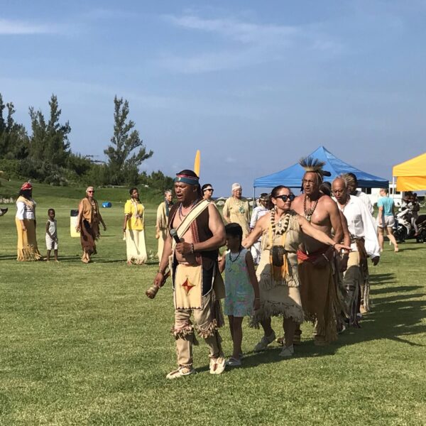 Powwow dancers
